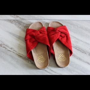 Vince Camuto Red Biminti Sandals